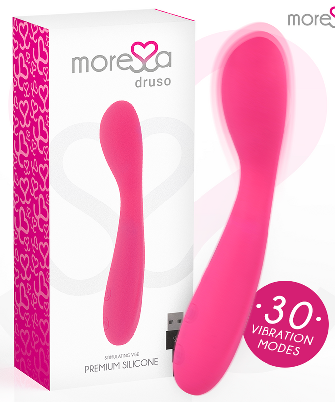 MORESSA - DRUSO PREMIUM SILICONEN OPLAADBAAR