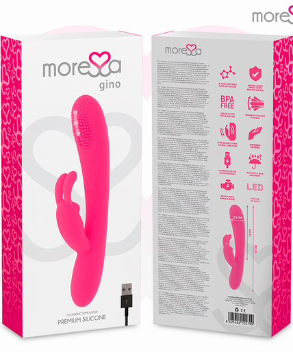 MORESSA - GINO PREMIUM SILICONE RECHARGEABLE MORESSA - GINO PREMIUM SILICONE RECHARGEABLE