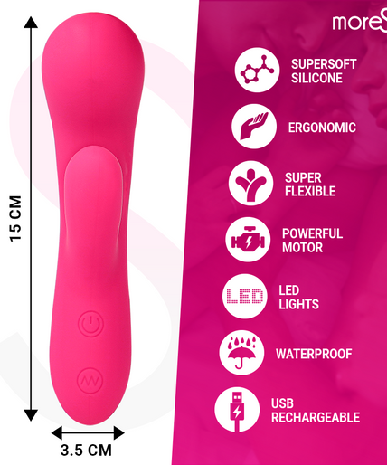 MORESSA - JERRY PREMIUM SILICONE RECHARGEABLE MORESSA - JERRY PREMIUM SILICONE RECHARGEABLE