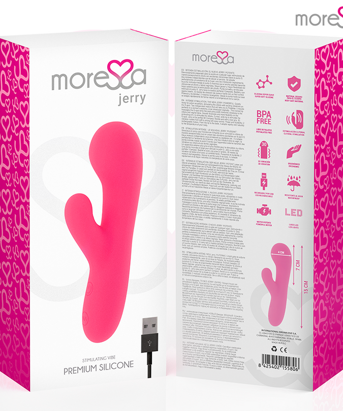 MORESSA - JERRY PREMIUM SILICONEN OPLAADBAAR