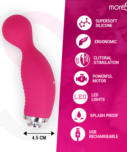 MORESSA - KIRK DUO SUCTION + MULTI-PERFORMANCE MASSAGER PREMIUM SILICONE RECHARGEABLE MORESSA - KIRK DUO SUCTION + MULTI-PERFORMANCE MASSAGER PREMIUM SILICONE RECHARGEABLE