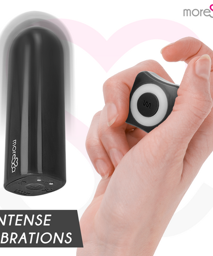 MORESSA - NIX VIBRATOR REMOTE CONTROL BLACK MORESSA - NIX VIBRATOR REMOTE CONTROL BLACK