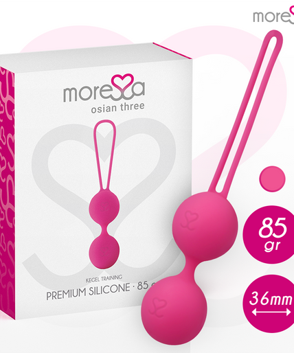 MORESSA - OSIAN THREE PREMIUM SILICONE PINK MORESSA - OSIAN THREE PREMIUM SILICONE PINK