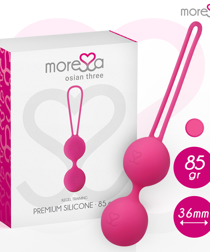 Moressa – Osian Three Basic Siliconen Roze