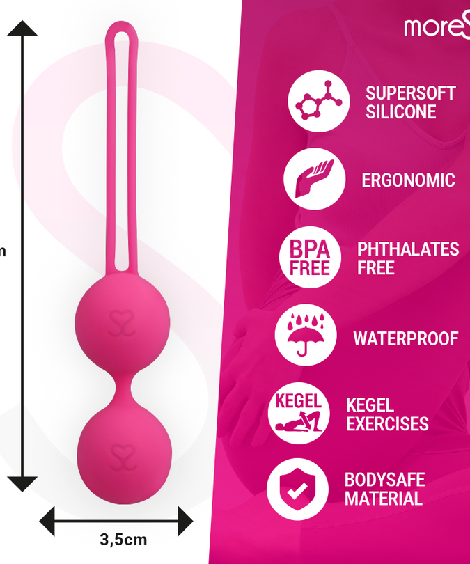 MORESSA - OSIAN TWO PREMIUM SILICONE PINK