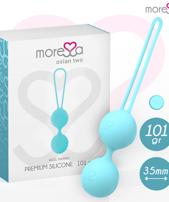 MORESSA - OSIAN TWO PREMIUM TURQUOISE SILICONE