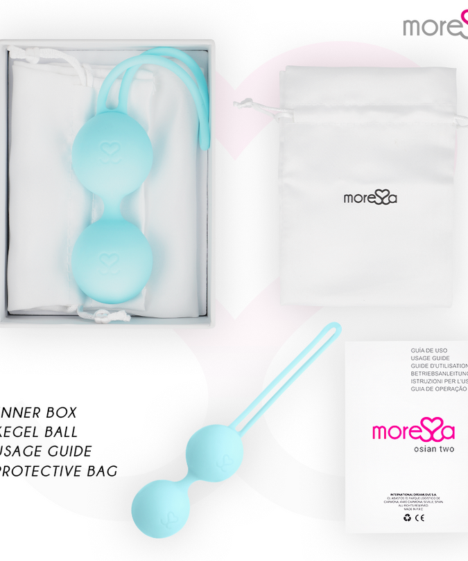 MORESSA - OSIAN TWO PREMIUM TURQUOISE SILICONE