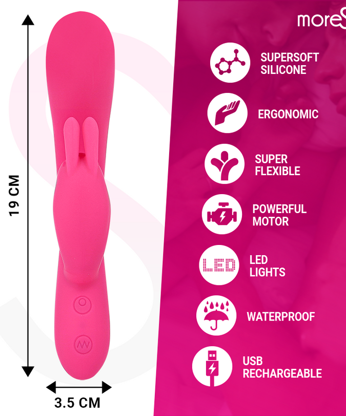 MORESSA - TELMO PREMIUM SILICONE RECHARGEABLE