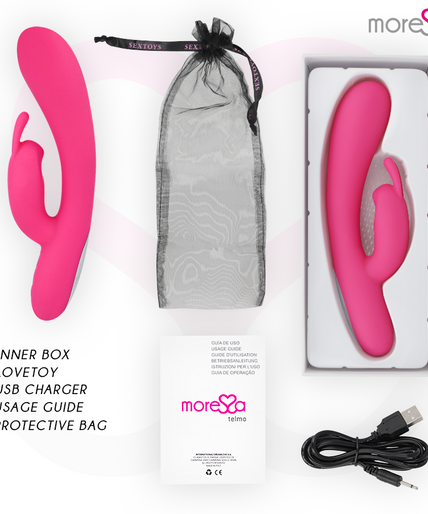 MORESSA - TELMO PREMIUM SILICONE RECHARGEABLE MORESSA - TELMO PREMIUM SILICONE RECHARGEABLE