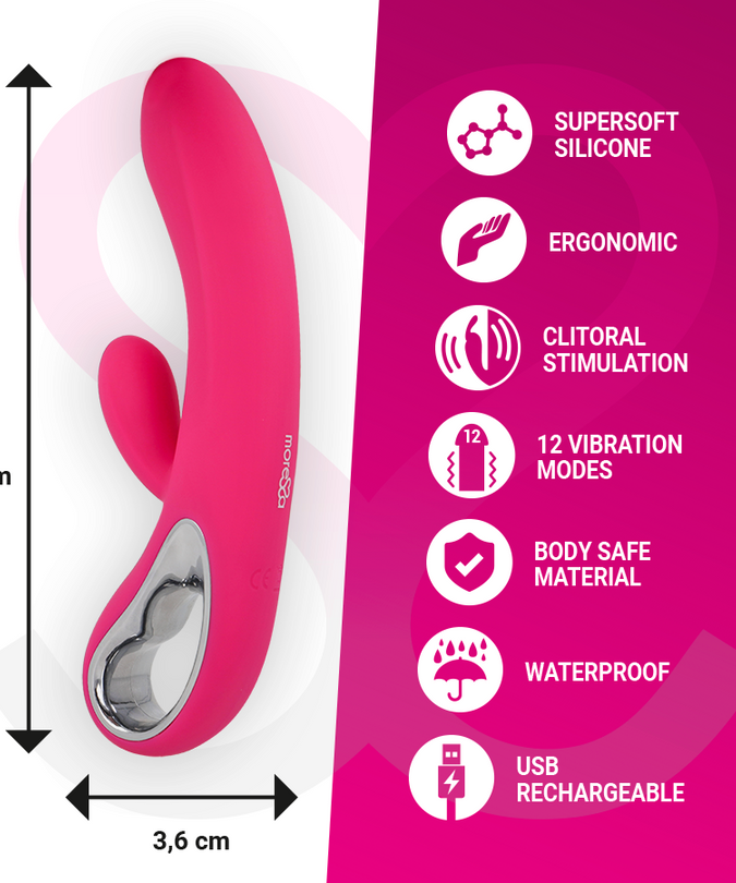 MORESSA - TROY PREMIUM SILICONE OPLAADBAAR