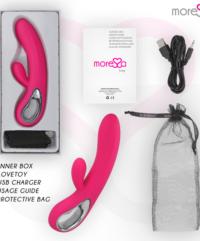 MORESSA - TROY PREMIUM SILICONE OPLAADBAAR