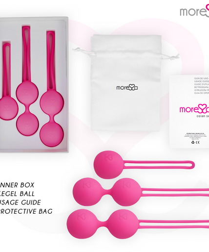 MORESSA - OSIAN SET PREMIUM SILICONE PINK (Osian One - 51 g | Osian Two - 101 g | Osian Three 85 g) MORESSA - OSIAN SET PREMIUM SILICONE PINK (Osian One - 51 g | Osian Two - 101 g | Osian Three 85 g)