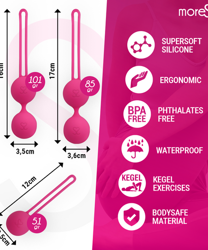 MORESSA - OSIAN SET PREMIUM SILICONE PINK (Osian One - 51 g | Osian Two - 101 g | Osian Three 85 g) MORESSA - OSIAN SET PREMIUM SILICONE PINK (Osian One - 51 g | Osian Two - 101 g | Osian Three 85 g)