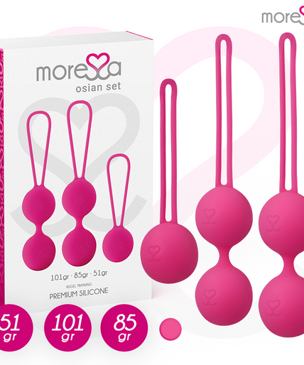 MORESSA - OSIAN SET PREMIUM SILICONE PINK (Osian One - 51 g | Osian Two - 101 g | Osian Three 85 g) MORESSA - OSIAN SET PREMIUM SILICONE PINK (Osian One - 51 g | Osian Two - 101 g | Osian Three 85 g)