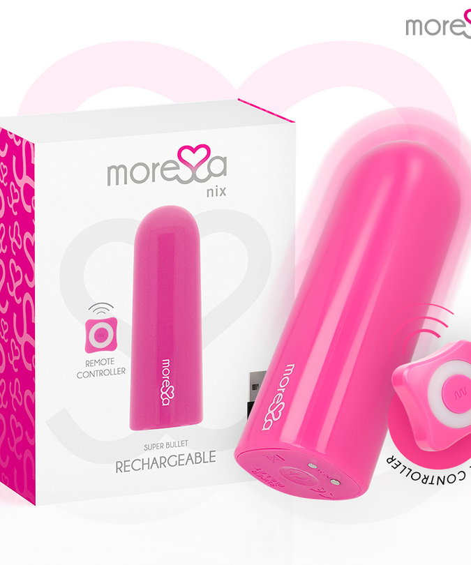MORESSA - NIX VIBRATOR REMOTE CONTROL PINK
