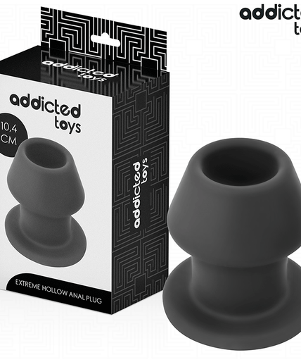 ADDICTED TOYS - EXTREME HOLLOW ANAL PLUG SILICONE SIZE L 10.4 CM ADDICTED TOYS - EXTREME HOLLOW ANAL PLUG SILICONE SIZE L 10.4 CM