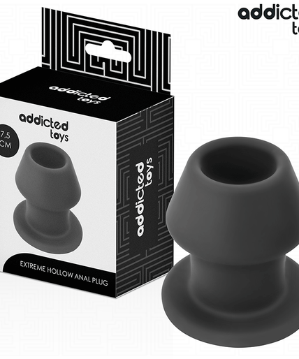ADDICTED TOYS - EXTREME HOLLOW ANAL PLUG SILICONE SIZE S 7.5 CM ADDICTED TOYS - EXTREME HOLLOW ANAL PLUG SILICONE SIZE S 7.5 CM