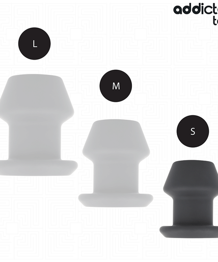 ADDICTED TOYS - EXTREME HOLLOW ANAL PLUG SILICONE SIZE S 7.5 CM ADDICTED TOYS - EXTREME HOLLOW ANAL PLUG SILICONE SIZE S 7.5 CM