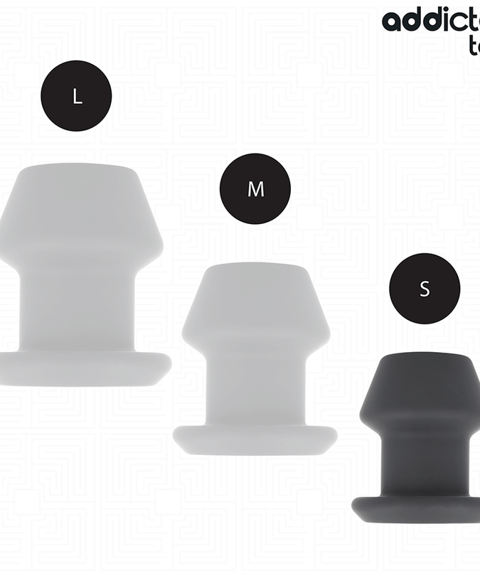 Addicted Toys – Extreme Holle Anaalplug Siliconen Maat S 7,5 Cm