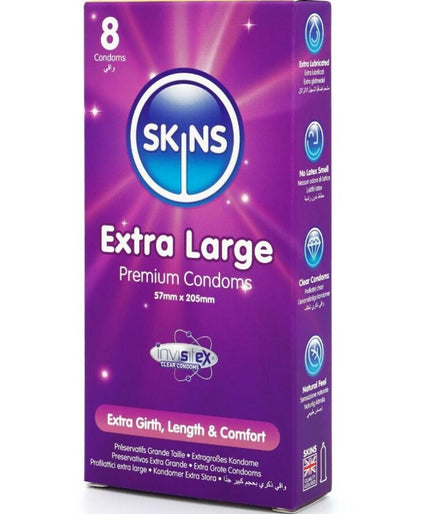 SKINS - EXTRA LARGE PREMIUM CONDOS PAK 8 SKINS - EXTRA LARGE PREMIUM CONDOS PAK 8
