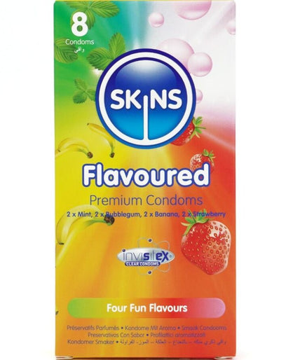 Skins – Multi Flavors Basic Condooms Pak 8 Skins – Multi Flavors Basic Condooms Pak 8