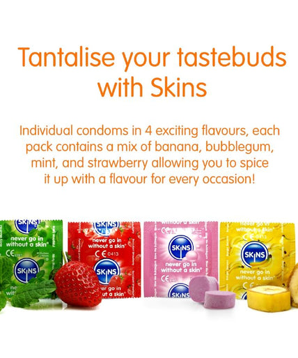 Skins – Multi Flavors Core Condoms Pack 16 Skins – Multi Flavors Core Condoms Pack 16