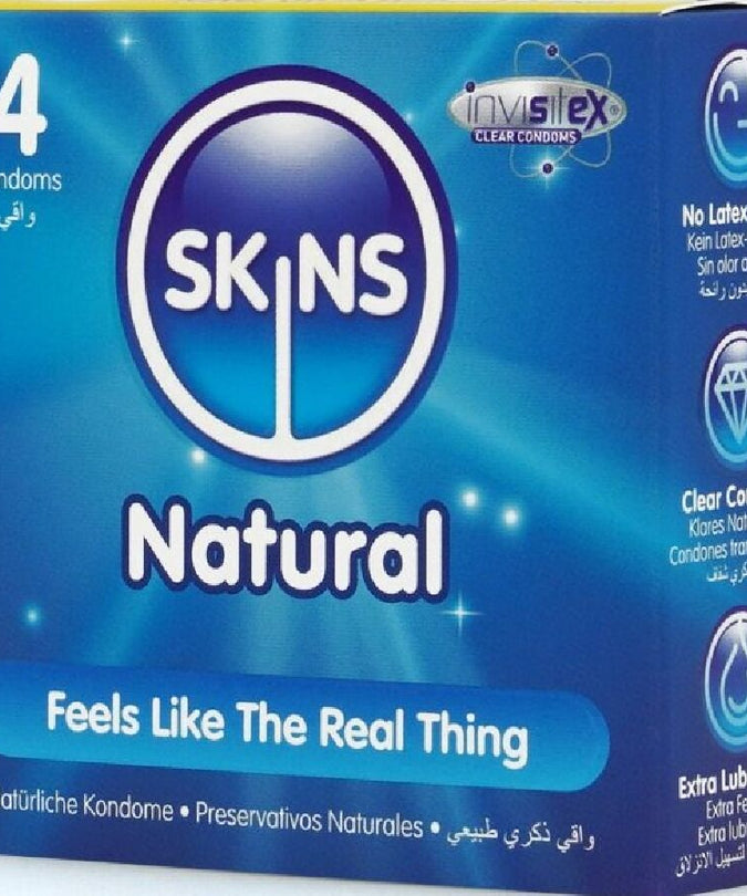 SKINS - NATUURLIJKE PREMIUM CONDOMS PAK 4