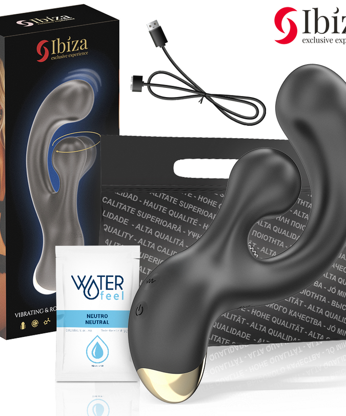 IBIZA - VIBRATING & ROTATING STIMULATOR