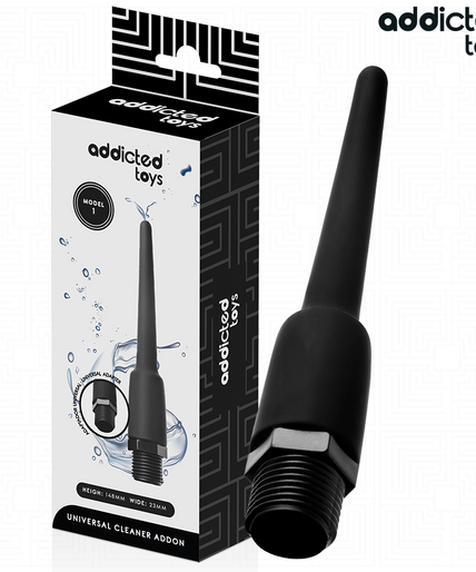 ADDICTED TOYS - ANAL CLEANER WITH UNIVERSAL ADAPTER MODEL 1 ADDICTED TOYS - ANAL CLEANER WITH UNIVERSAL ADAPTER MODEL 1