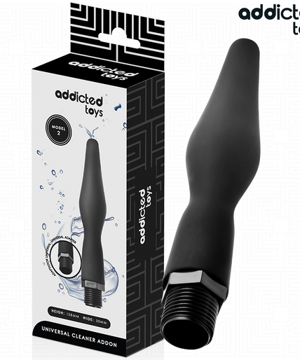 ADDICTED TOYS - ANAL CLEANER WITH UNIVERSAL ADAPTER MODEL 2 ADDICTED TOYS - ANAL CLEANER WITH UNIVERSAL ADAPTER MODEL 2