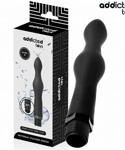 ADDICTED TOYS - ANAL CLEANER WITH UNIVERSAL ADAPTER MODEL 3 ADDICTED TOYS - ANAL CLEANER WITH UNIVERSAL ADAPTER MODEL 3