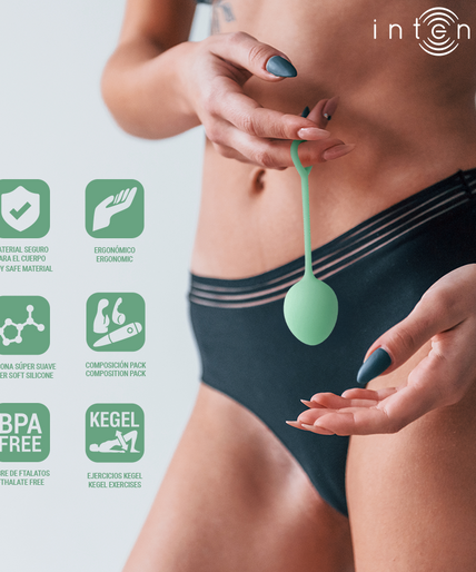 INTENSE - CHARLI KEGEL BALL KIT LIGHT JADE GREEN INTENSE - CHARLI KEGEL BALL KIT LIGHT JADE GREEN