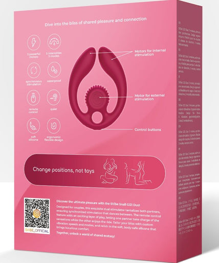 SNAIL VIBE - GIZI DUO COUPLES STIMULATOR REMOTE CONTROL BURGUNDY SNAIL VIBE - GIZI DUO COUPLES STIMULATOR REMOTE CONTROL BURGUNDY