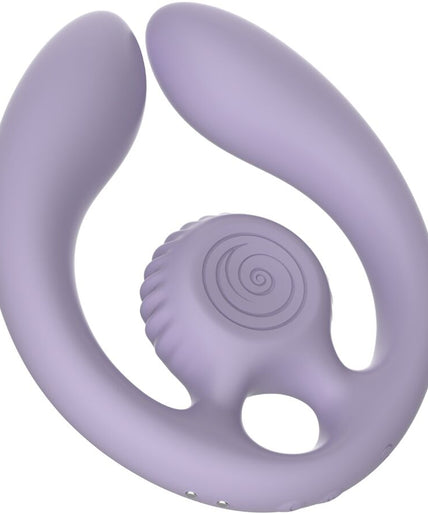 SNAIL VIBE - GIZI DUO COUPLES STIMULATOR REMOTE CONTROL LILAC SNAIL VIBE - GIZI DUO COUPLES STIMULATOR REMOTE CONTROL LILAC