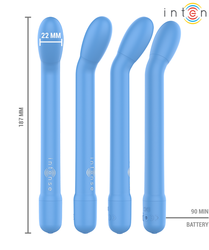 INTENSE - KARLIE OPLAADBARE G-SPOT STIMULATOR BLAUW