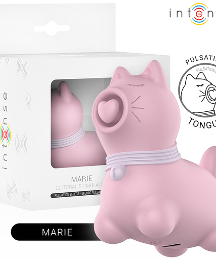 INTENSE - MARIE PINK PULSATION EFFECT TONGUE STIMULATOR INTENSE - MARIE PINK PULSATION EFFECT TONGUE STIMULATOR