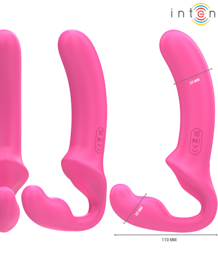 INTENSE - AMY DOUBLE VIBRATOR 20 CM PINK REMOTE CONTROL INTENSE - AMY DOUBLE VIBRATOR 20 CM PINK REMOTE CONTROL