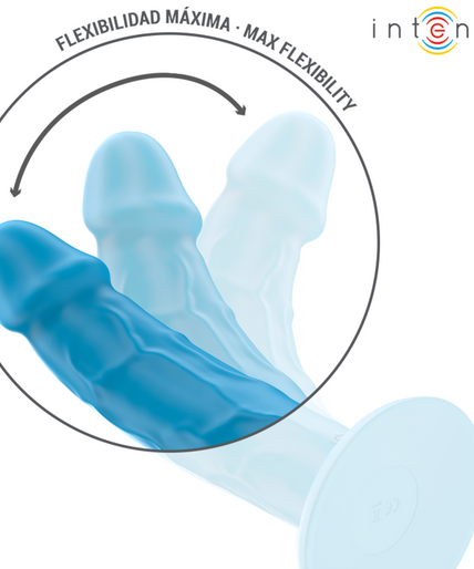 INTENSE - PHOEBE REALISTIC VIBRATOR 10 VIBRATIONS BLUE REMOTE CONTROL INTENSE - PHOEBE REALISTIC VIBRATOR 10 VIBRATIONS BLUE REMOTE CONTROL
