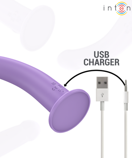 INTENSE - EDDIE VIBRATOR 17.5 CM 10 VIBRATIONS PURPLE REMOTE CONTROL INTENSE - EDDIE VIBRATOR 17.5 CM 10 VIBRATIONS PURPLE REMOTE CONTROL