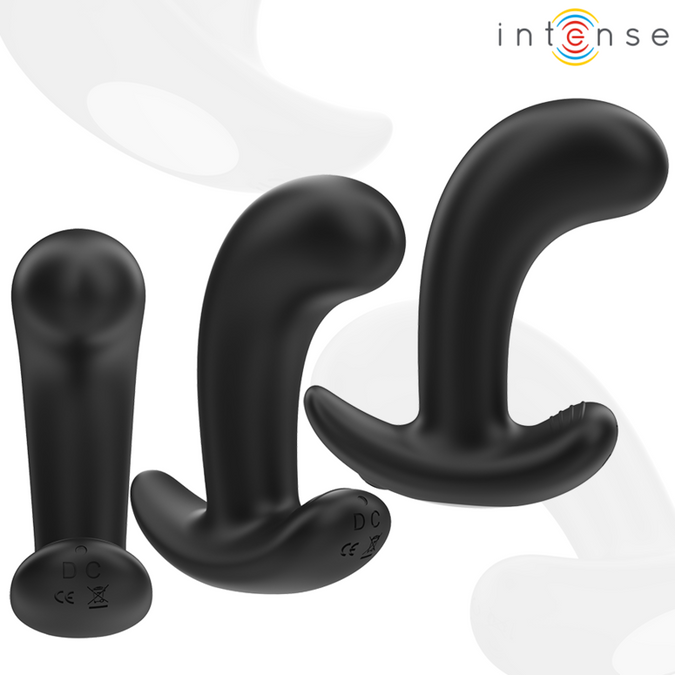 Intense – Chandler Anale Plug 10 Trillingen Zwart Met Afstandsbediening