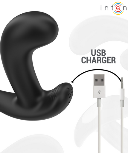 INTENSE - CHANDLER ANAL PLUG 10 VIBRATIONS BLACK REMOTE CONTROL INTENSE - CHANDLER ANAL PLUG 10 VIBRATIONS BLACK REMOTE CONTROL