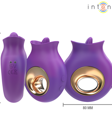INTENSE - TULI CLITORIS STIMULATOR 9 VIBRATIONS & 9 OSCILLATIONS PURPLE INTENSE - TULI CLITORIS STIMULATOR 9 VIBRATIONS & 9 OSCILLATIONS PURPLE