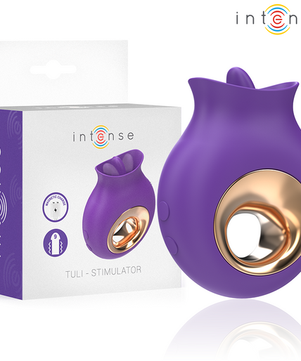 INTENSE - TULI CLITORIS STIMULATOR 9 VIBRATIONS & 9 OSCILLATIONS PURPLE INTENSE - TULI CLITORIS STIMULATOR 9 VIBRATIONS & 9 OSCILLATIONS PURPLE