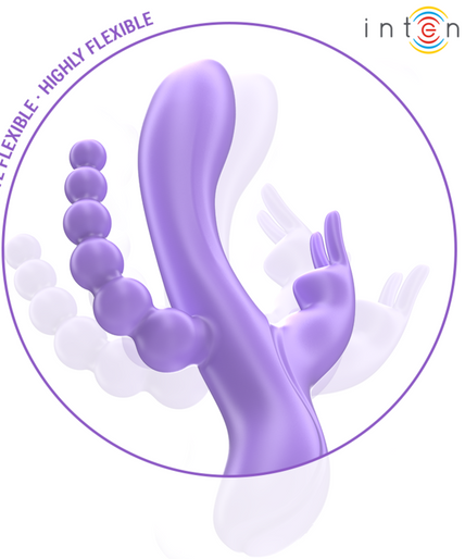 INTENSE - MIKO TRIPLE VIBRATOR RABBIT & STIMULATOR & ANAL 7 VIBRATIONS PURPLE INTENSE - MIKO TRIPLE VIBRATOR RABBIT & STIMULATOR & ANAL 7 VIBRATIONS PURPLE