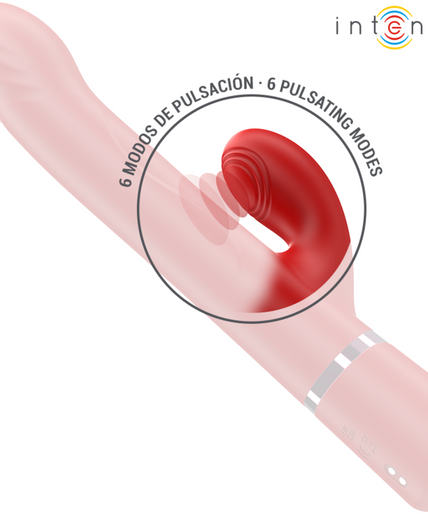 INTENSE - LELE MULTIFUNCTION VIBRATOR ROTATING & OSCILLATION & STIMULATION RED INTENSE - LELE MULTIFUNCTION VIBRATOR ROTATING & OSCILLATION & STIMULATION RED