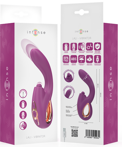INTENSE - LALI MULTIFUNCTION G-SPOT VIBRATOR TAPPING & THRUST & VIBRATION PURPLE INTENSE - LALI MULTIFUNCTION G-SPOT VIBRATOR TAPPING & THRUST & VIBRATION PURPLE
