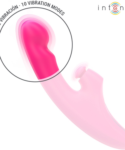 INTENSE - EMI VIBRATOR 13.5 CM MULTIFUNCTION 3 IN 1 10 VIBRATIONS PINK INTENSE - EMI VIBRATOR 13.5 CM MULTIFUNCTION 3 IN 1 10 VIBRATIONS PINK