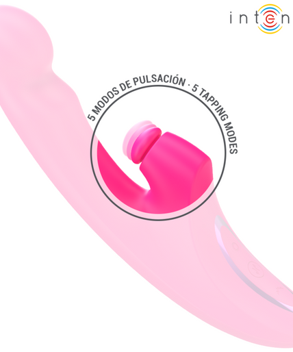 INTENSE - EMI VIBRATOR 13.5 CM MULTIFUNCTION 3 IN 1 10 VIBRATIONS PINK INTENSE - EMI VIBRATOR 13.5 CM MULTIFUNCTION 3 IN 1 10 VIBRATIONS PINK