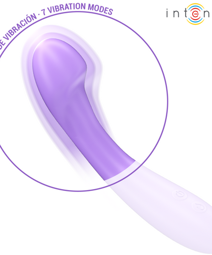 INTENSE - BECKY VIBRATOR 19 CM HEATABLE 7 VIBRATIONS PURPLE INTENSE - BECKY VIBRATOR 19 CM HEATABLE 7 VIBRATIONS PURPLE
