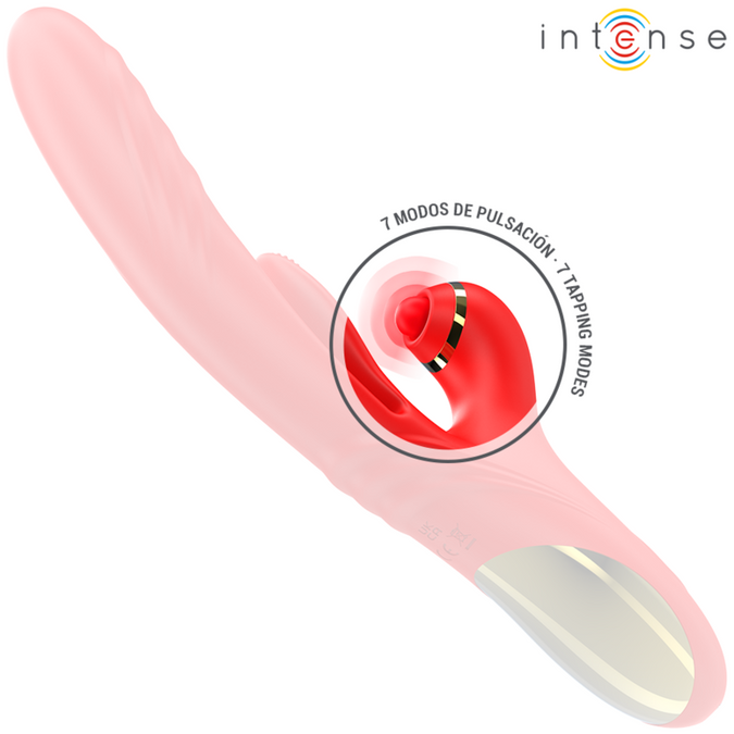 Intense – Rosalia Multifunktionsvibrator 3 in 1 Rot